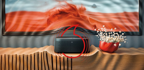 Vodafone TV Play – nový set-top box s integrovanými reproduktory
