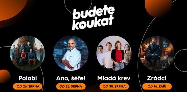 Prima láká na Polabí, Mladou krev i návrat pořadu Ano, šéfe!